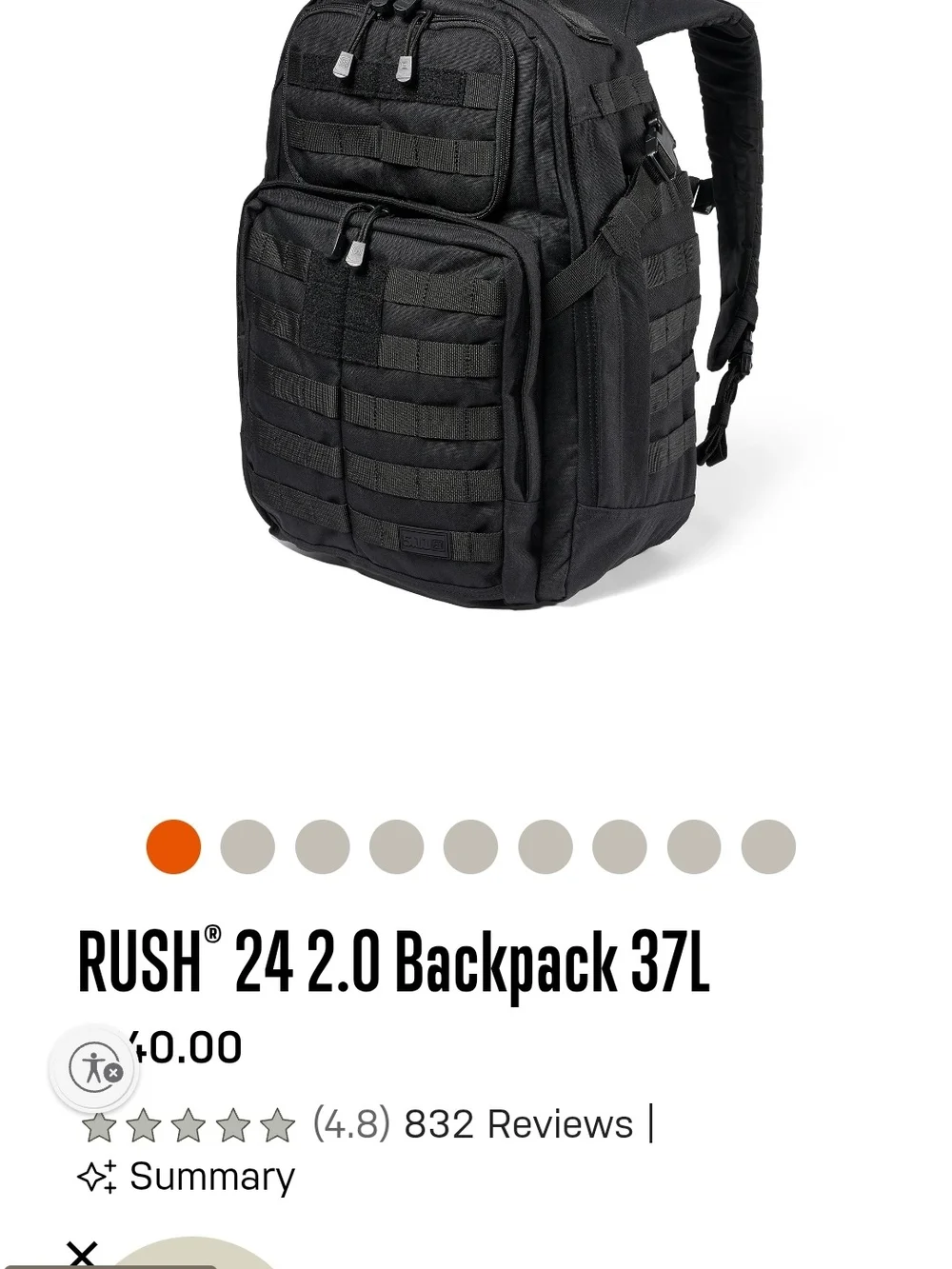 5.11 Tactical only used